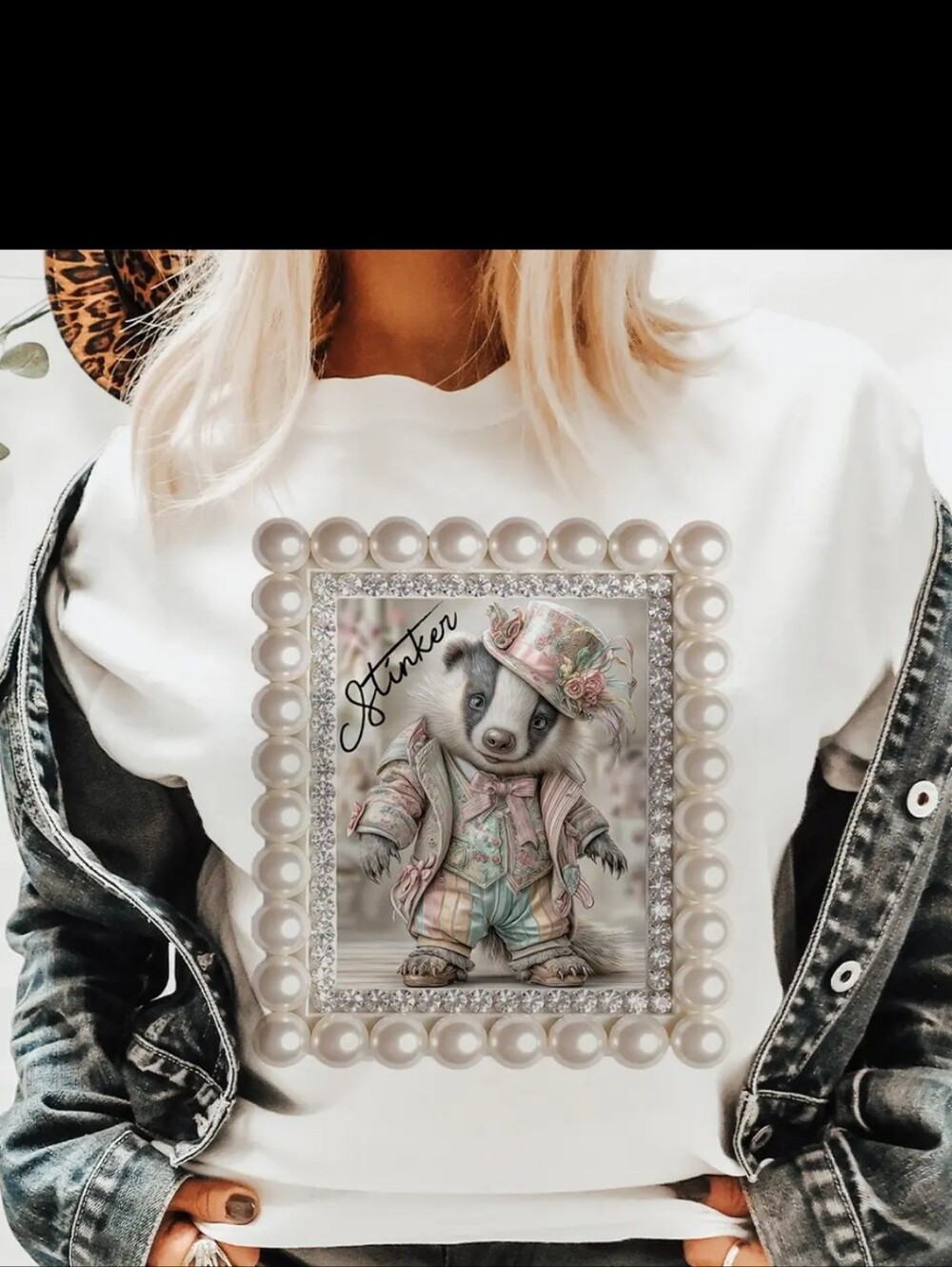 #2005 Stinker Pearl Frame Tee